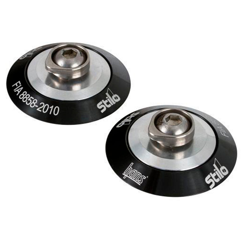 Stilo - Coppia di clip Hans FIA 8858/2010 - Ravasicorse