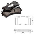 Tarox - Pastiglie freno Tesla Model S - Front - Ravasicorse