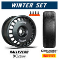 Winter set per Toyota Yaris GR - EVOCorse RallyZero & Pirelli Cinturato Winter 2 - Ravasicorse
