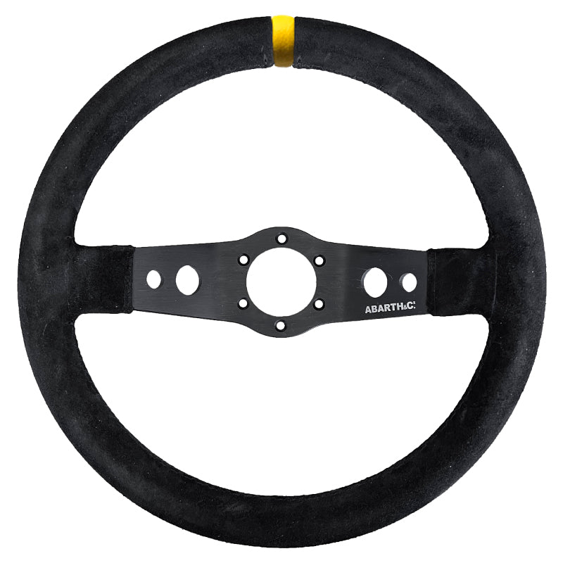 Volante personalizzato Abarth suede leather - Ravasicorse