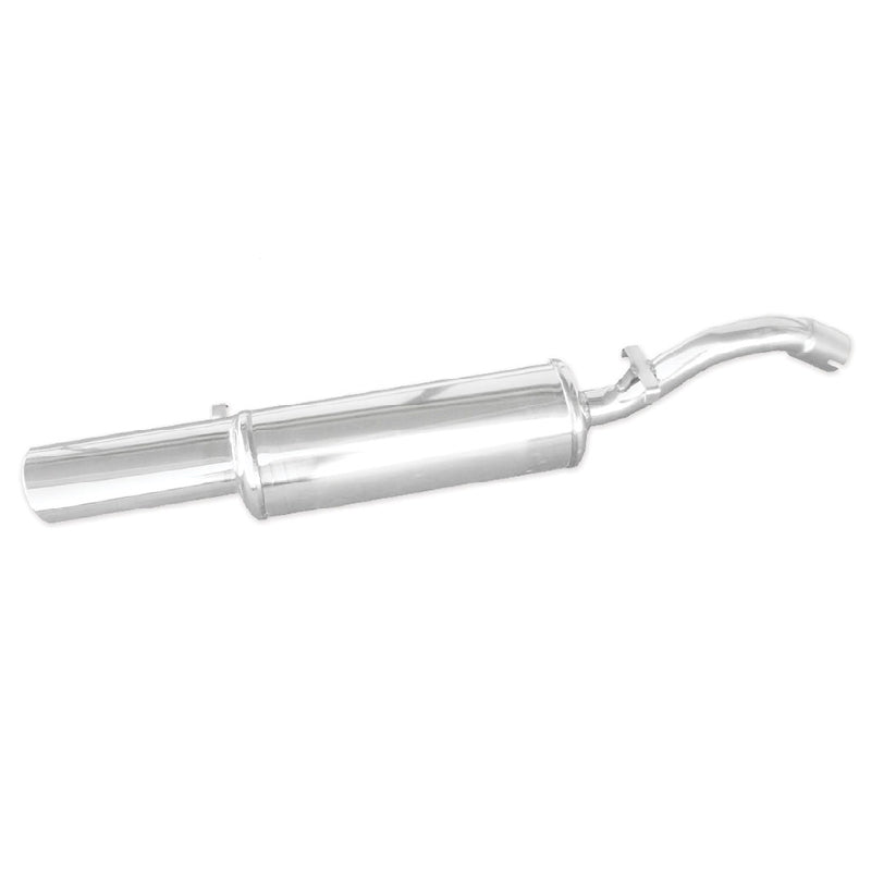 Inoxcar - Finale con silenziatore ovale 120x80 mm - Ravasicorse