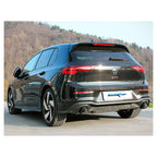 Inoxcar - Finale con silenziatore Ø100 mm DX+SX (Black Matt) - Ravasicorse